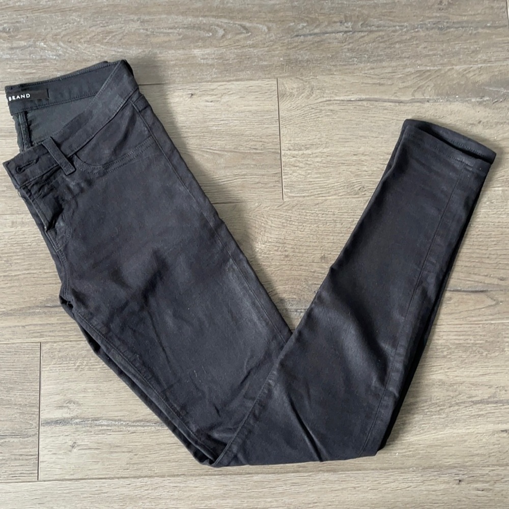 J Brand Super Skinny Tex C BLK